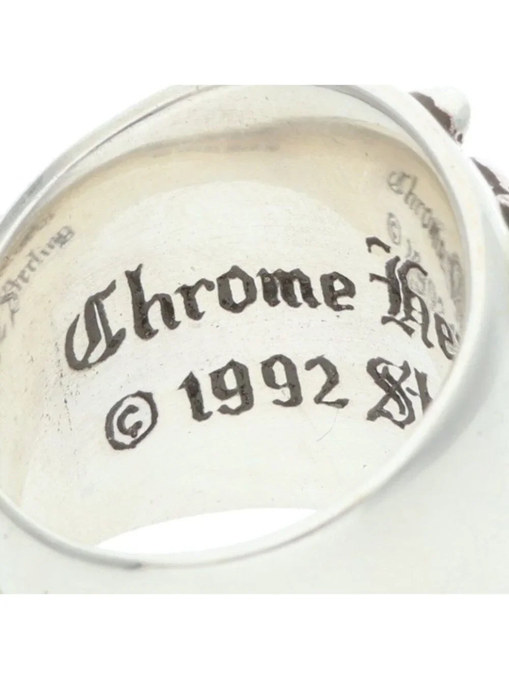 Chrome Hearts Keeper Silver Ring